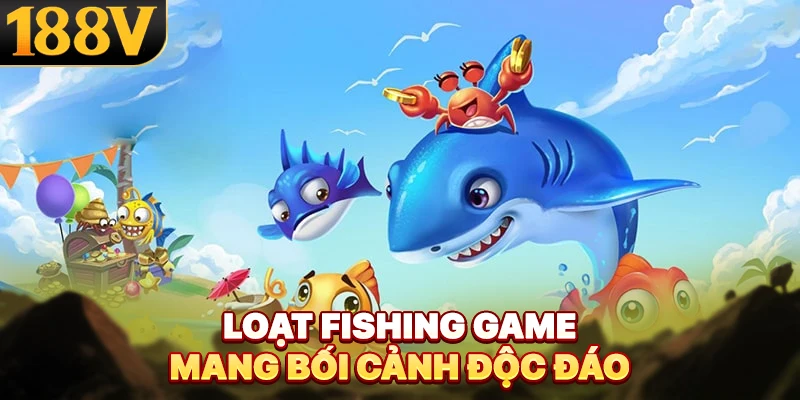 Loạt fishing game mang bối cảnh độc đáo